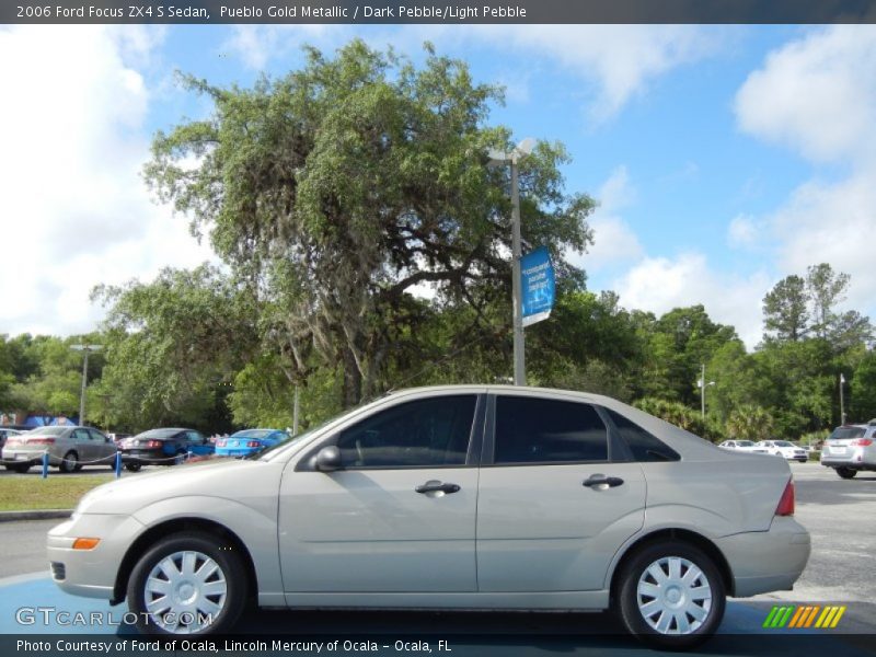 Pueblo Gold Metallic / Dark Pebble/Light Pebble 2006 Ford Focus ZX4 S Sedan