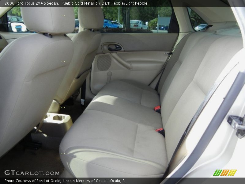 Rear Seat of 2006 Focus ZX4 S Sedan
