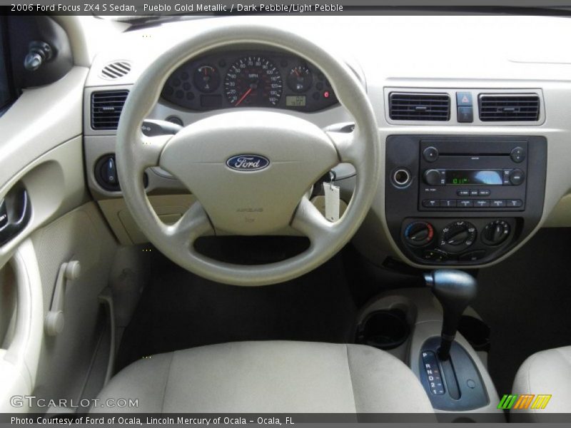 Pueblo Gold Metallic / Dark Pebble/Light Pebble 2006 Ford Focus ZX4 S Sedan
