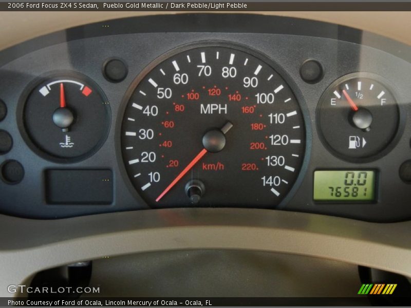  2006 Focus ZX4 S Sedan ZX4 S Sedan Gauges