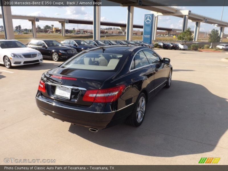 Black / Almond Beige 2010 Mercedes-Benz E 350 Coupe