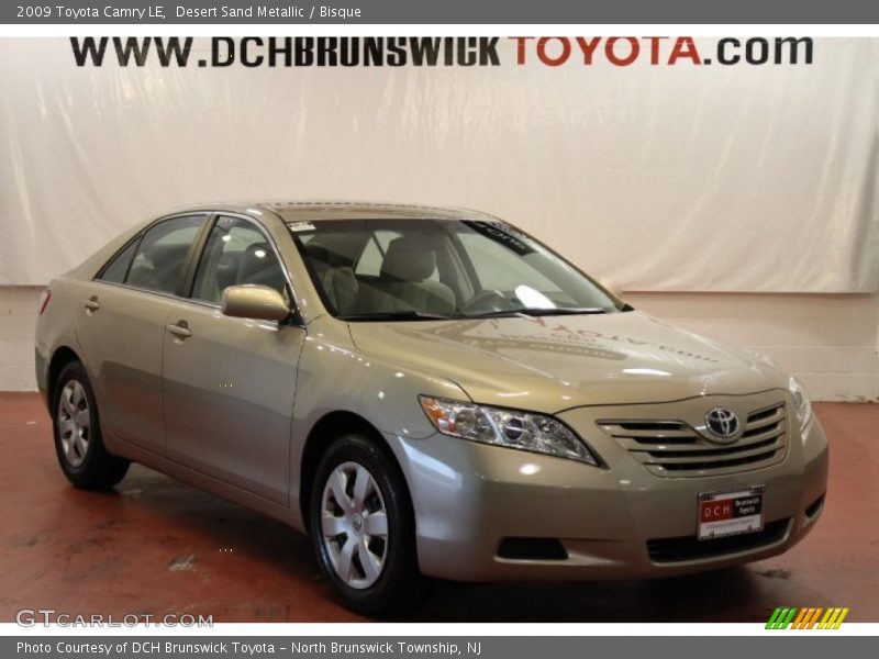 Desert Sand Metallic / Bisque 2009 Toyota Camry LE