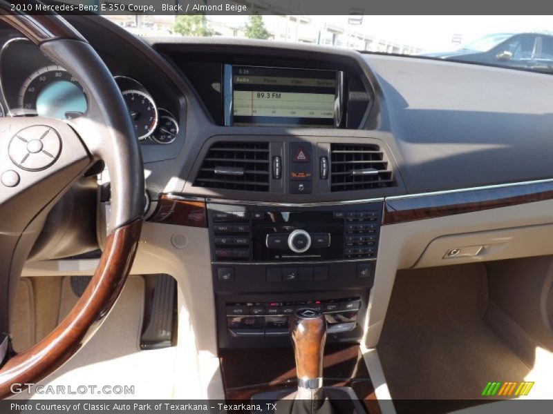 Black / Almond Beige 2010 Mercedes-Benz E 350 Coupe