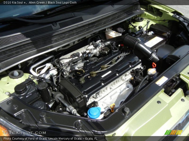 Alien Green / Black Soul Logo Cloth 2010 Kia Soul +