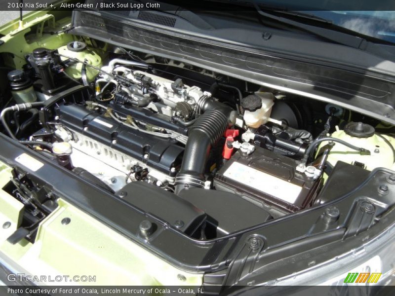 Alien Green / Black Soul Logo Cloth 2010 Kia Soul +