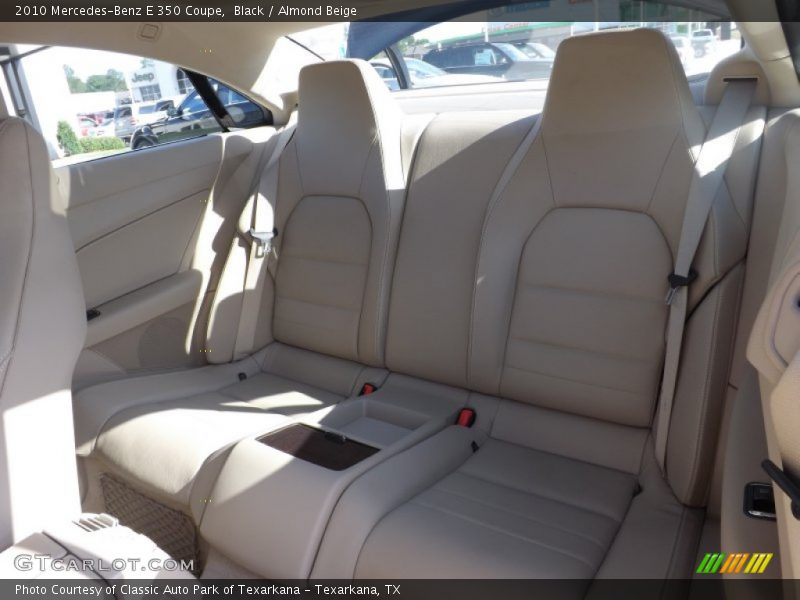 Black / Almond Beige 2010 Mercedes-Benz E 350 Coupe