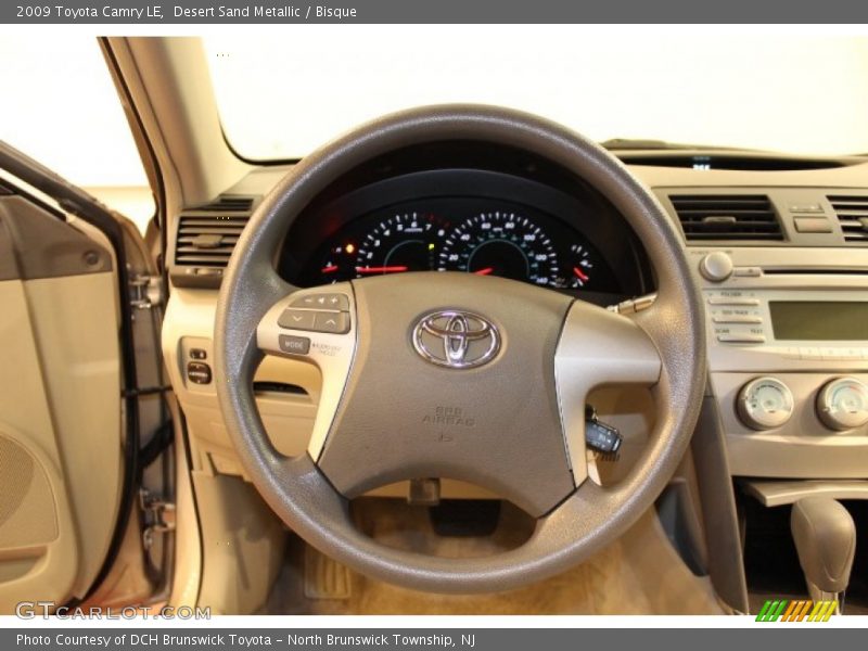 Desert Sand Metallic / Bisque 2009 Toyota Camry LE
