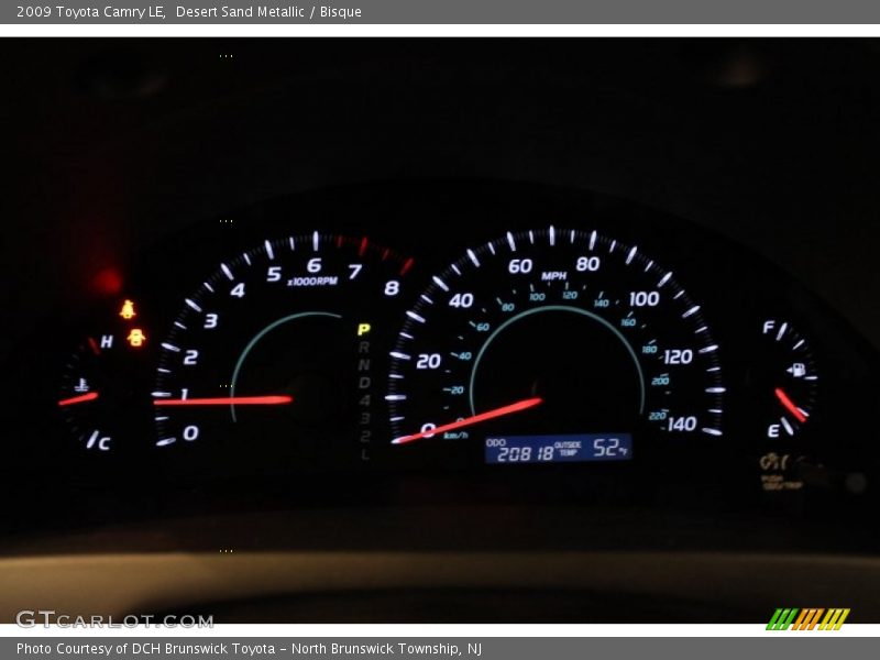 Desert Sand Metallic / Bisque 2009 Toyota Camry LE