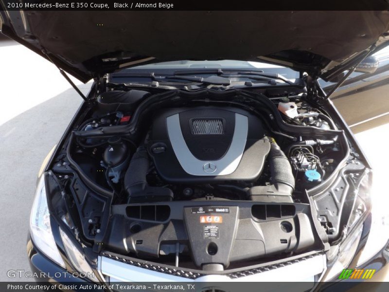 Black / Almond Beige 2010 Mercedes-Benz E 350 Coupe