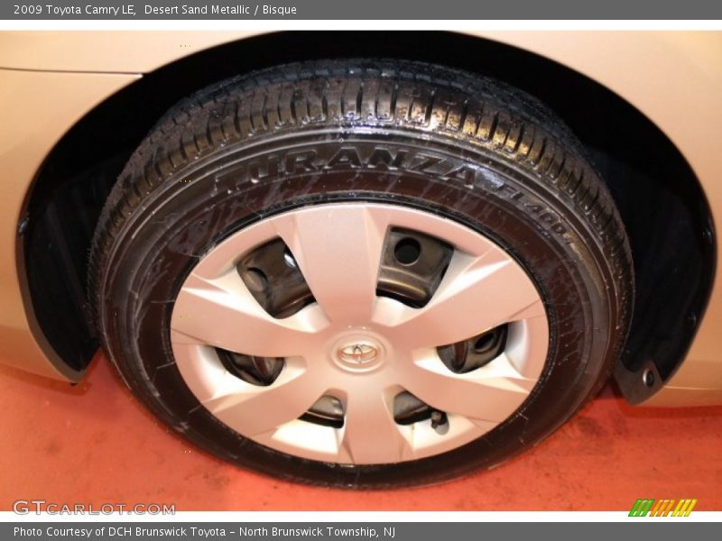 Desert Sand Metallic / Bisque 2009 Toyota Camry LE