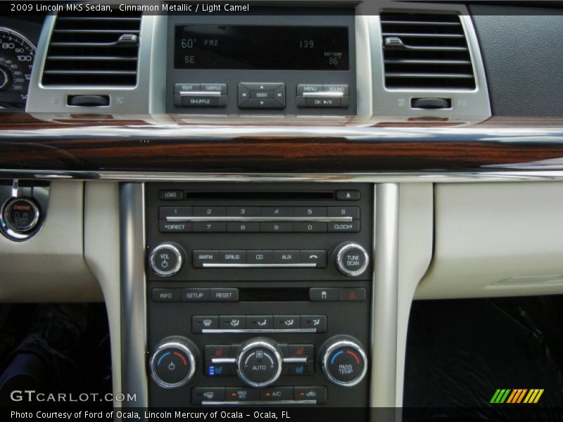 Cinnamon Metallic / Light Camel 2009 Lincoln MKS Sedan