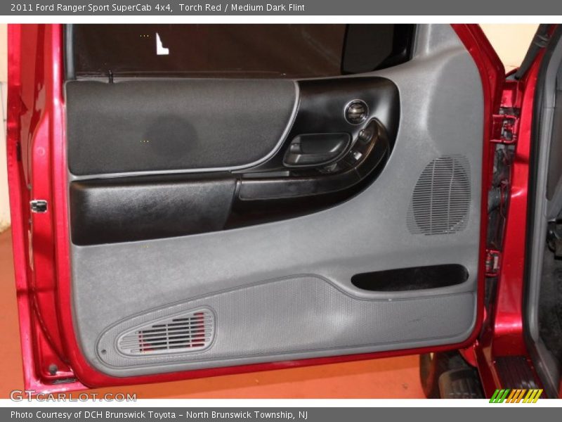 Torch Red / Medium Dark Flint 2011 Ford Ranger Sport SuperCab 4x4