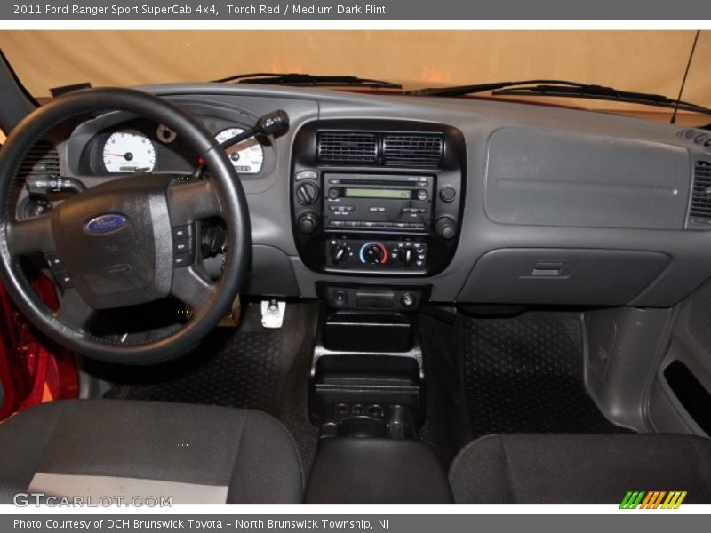 Torch Red / Medium Dark Flint 2011 Ford Ranger Sport SuperCab 4x4