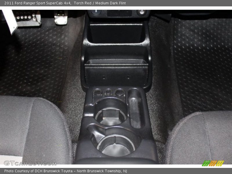 Torch Red / Medium Dark Flint 2011 Ford Ranger Sport SuperCab 4x4