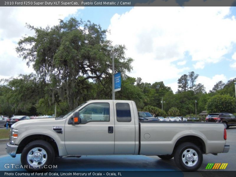 Pueblo Gold Metallic / Camel 2010 Ford F250 Super Duty XLT SuperCab