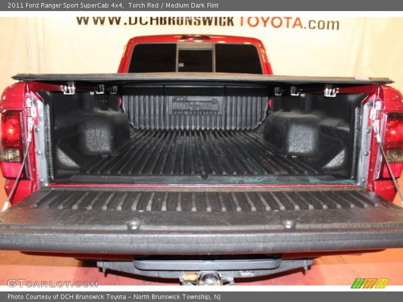 Torch Red / Medium Dark Flint 2011 Ford Ranger Sport SuperCab 4x4
