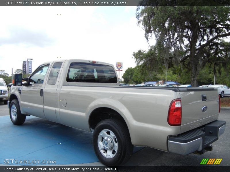 Pueblo Gold Metallic / Camel 2010 Ford F250 Super Duty XLT SuperCab