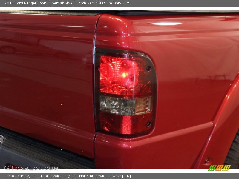 Torch Red / Medium Dark Flint 2011 Ford Ranger Sport SuperCab 4x4