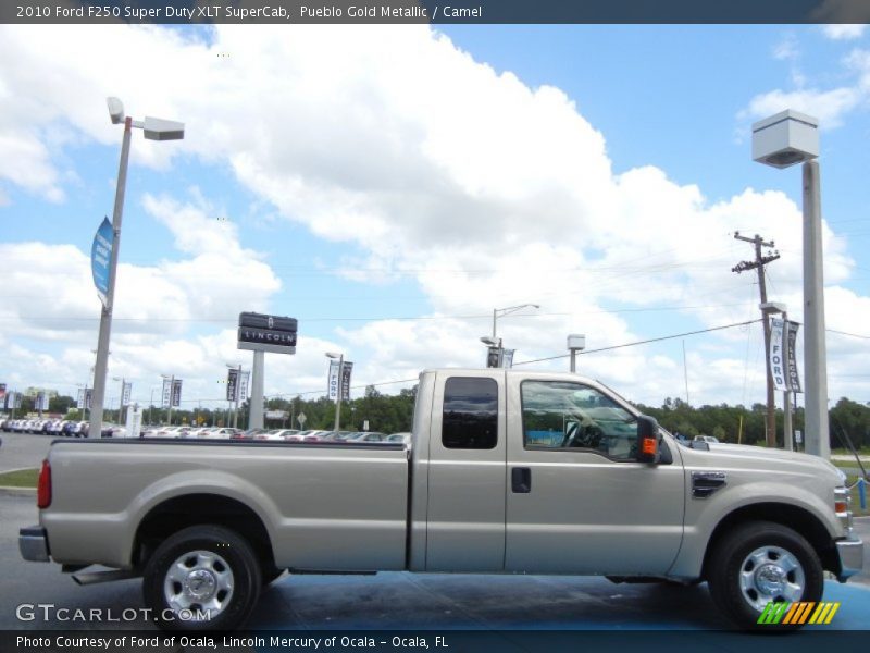 Pueblo Gold Metallic / Camel 2010 Ford F250 Super Duty XLT SuperCab