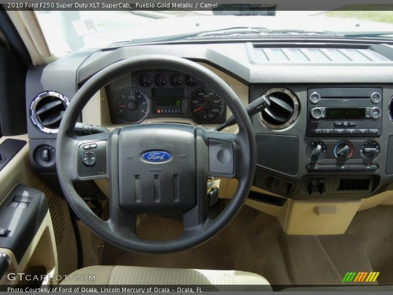Dashboard of 2010 F250 Super Duty XLT SuperCab