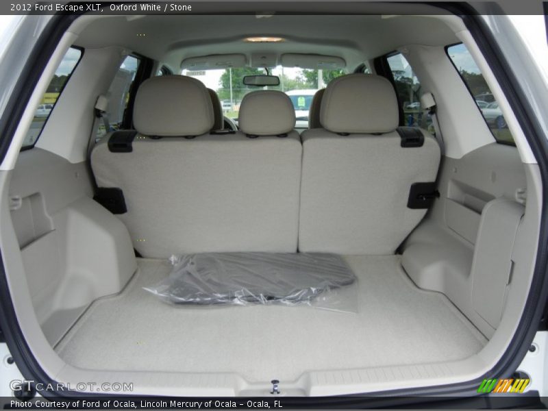Oxford White / Stone 2012 Ford Escape XLT