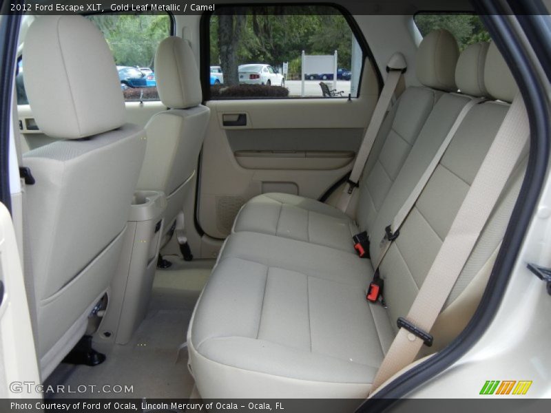 Gold Leaf Metallic / Camel 2012 Ford Escape XLT