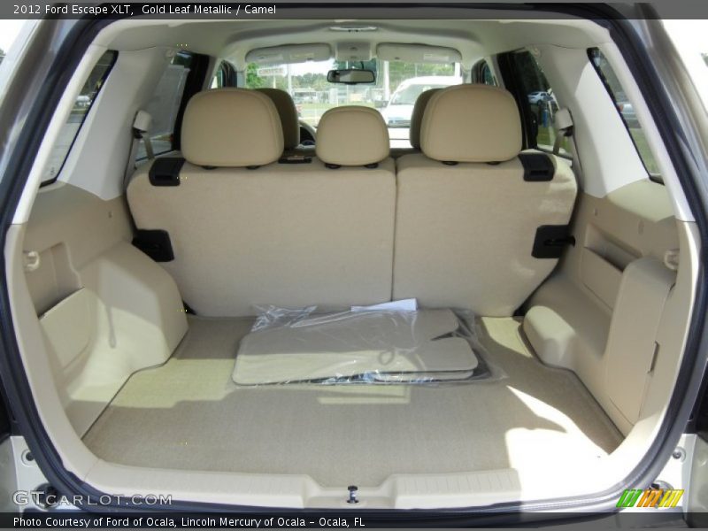 Gold Leaf Metallic / Camel 2012 Ford Escape XLT