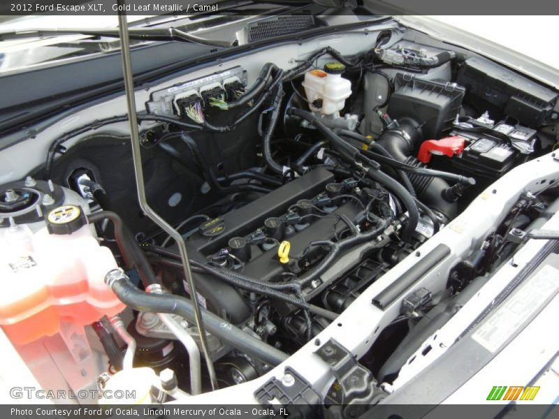 Gold Leaf Metallic / Camel 2012 Ford Escape XLT