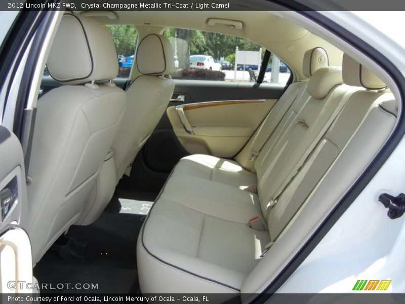 Crystal Champagne Metallic Tri-Coat / Light Camel 2012 Lincoln MKZ FWD
