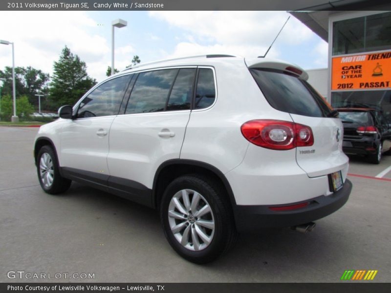 Candy White / Sandstone 2011 Volkswagen Tiguan SE