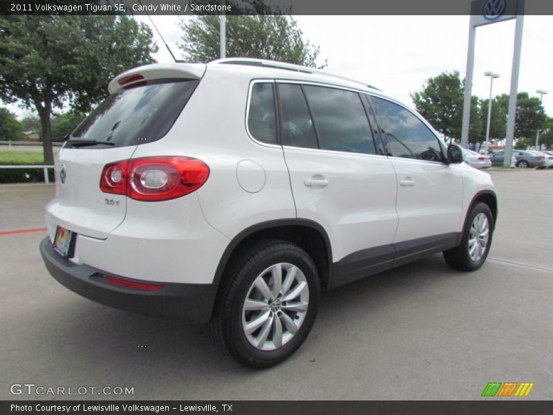 Candy White / Sandstone 2011 Volkswagen Tiguan SE