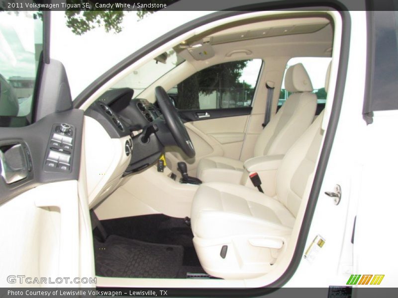 Candy White / Sandstone 2011 Volkswagen Tiguan SE