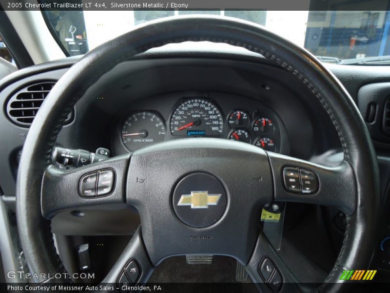 Silverstone Metallic / Ebony 2005 Chevrolet TrailBlazer LT 4x4