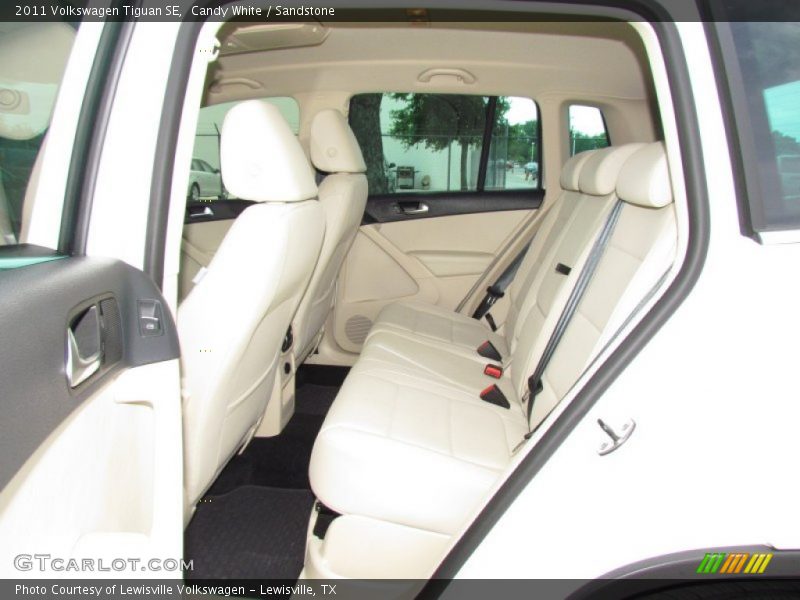 Candy White / Sandstone 2011 Volkswagen Tiguan SE