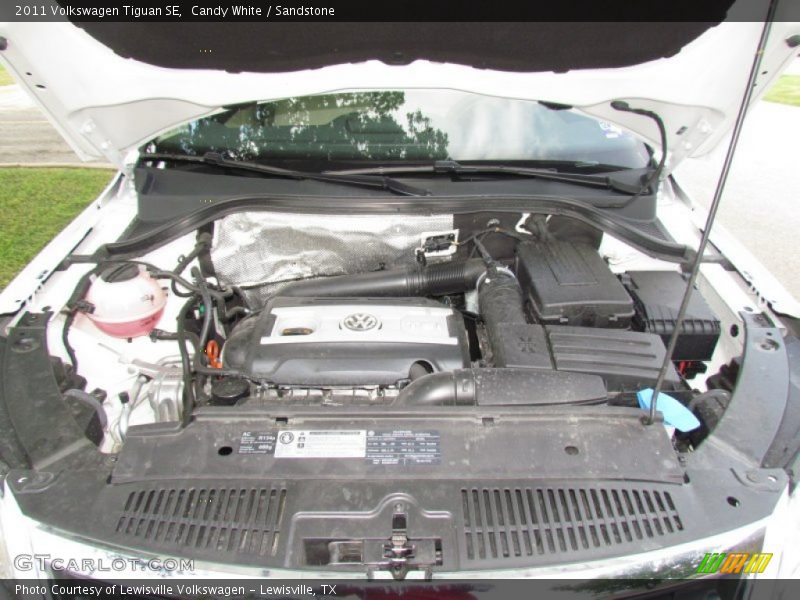 Candy White / Sandstone 2011 Volkswagen Tiguan SE