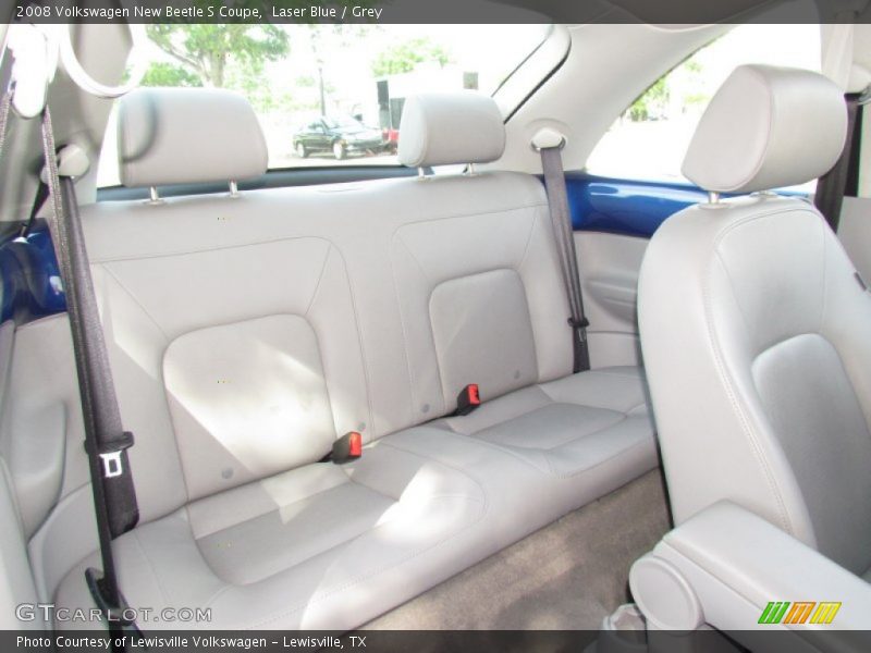 Laser Blue / Grey 2008 Volkswagen New Beetle S Coupe