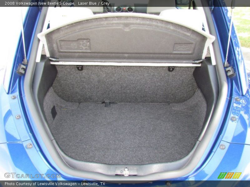 Laser Blue / Grey 2008 Volkswagen New Beetle S Coupe
