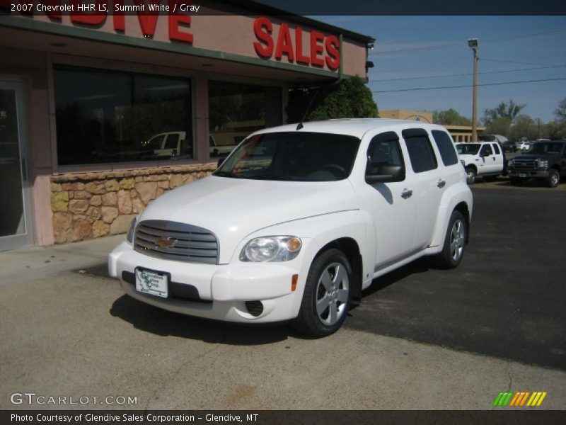 Summit White / Gray 2007 Chevrolet HHR LS