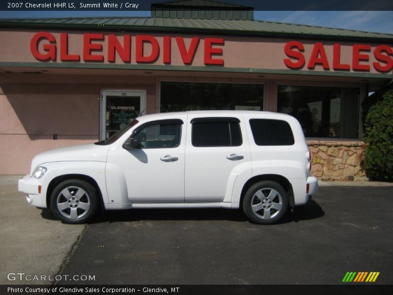 Summit White / Gray 2007 Chevrolet HHR LS