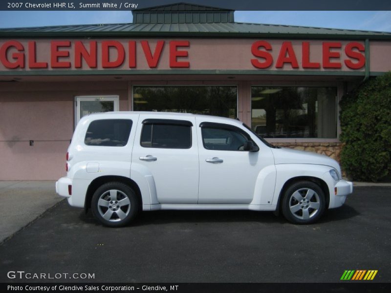 Summit White / Gray 2007 Chevrolet HHR LS