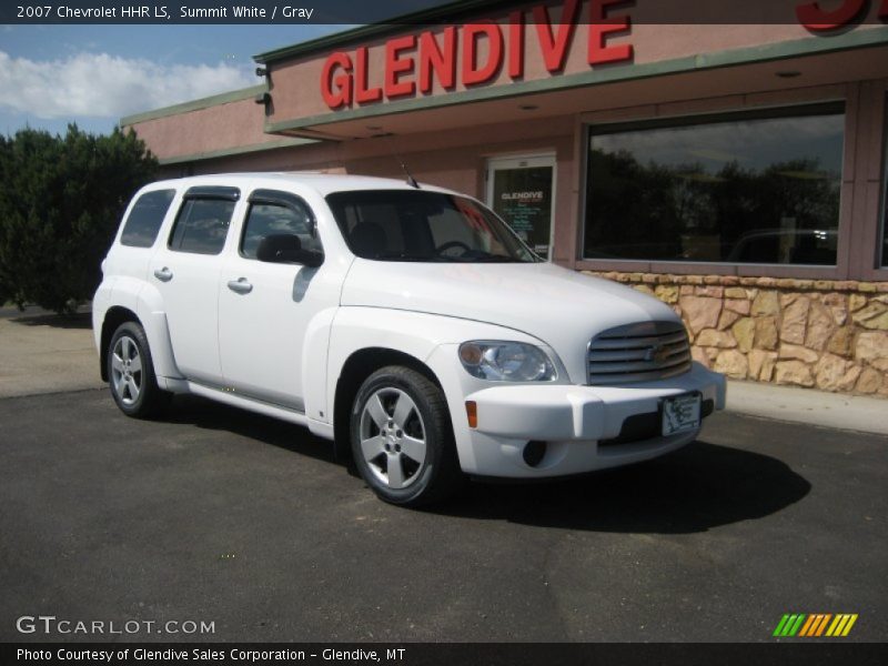 Summit White / Gray 2007 Chevrolet HHR LS