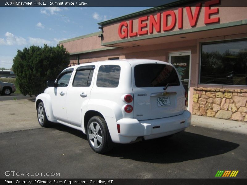 Summit White / Gray 2007 Chevrolet HHR LS
