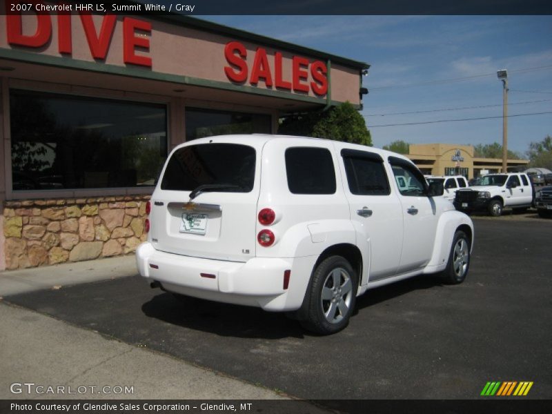 Summit White / Gray 2007 Chevrolet HHR LS