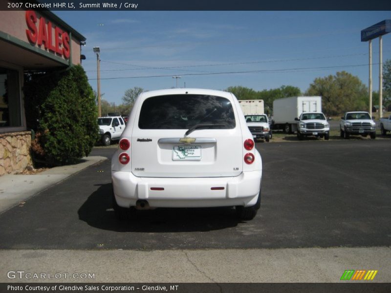 Summit White / Gray 2007 Chevrolet HHR LS