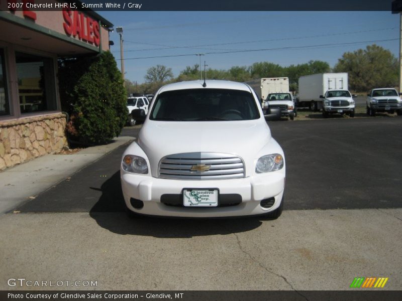 Summit White / Gray 2007 Chevrolet HHR LS