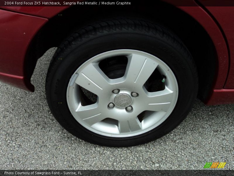 Sangria Red Metallic / Medium Graphite 2004 Ford Focus ZX5 Hatchback