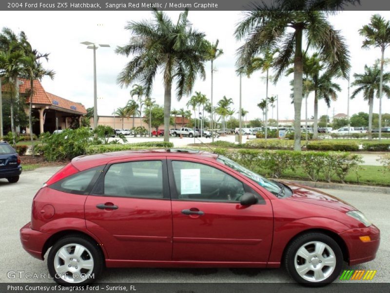  2004 Focus ZX5 Hatchback Sangria Red Metallic