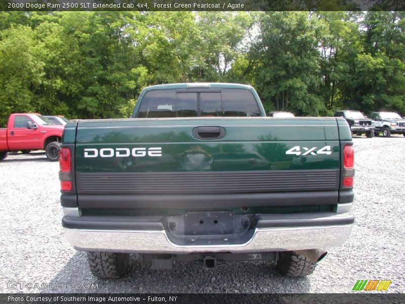 Forest Green Pearlcoat / Agate 2000 Dodge Ram 2500 SLT Extended Cab 4x4