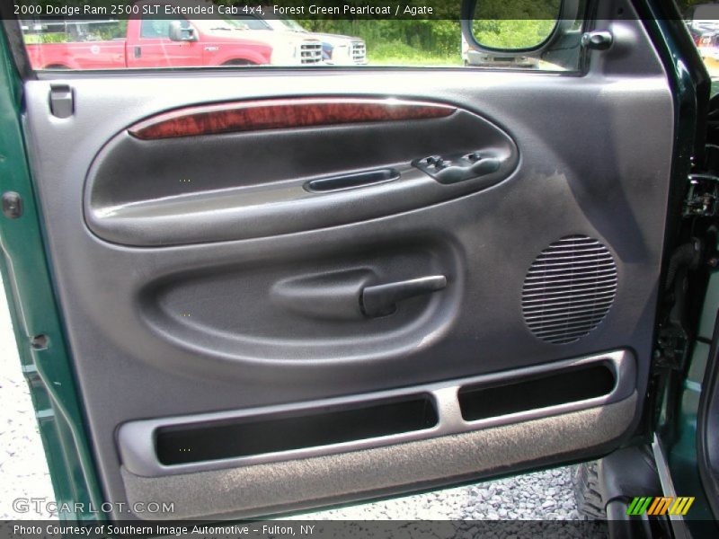 Forest Green Pearlcoat / Agate 2000 Dodge Ram 2500 SLT Extended Cab 4x4