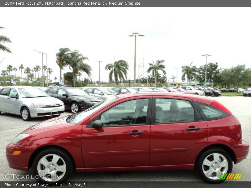  2004 Focus ZX5 Hatchback Sangria Red Metallic